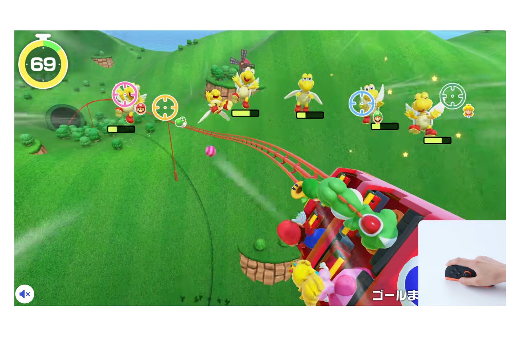 Nintendo Switch コントローラー スーパーマリオジャンボリー 本体