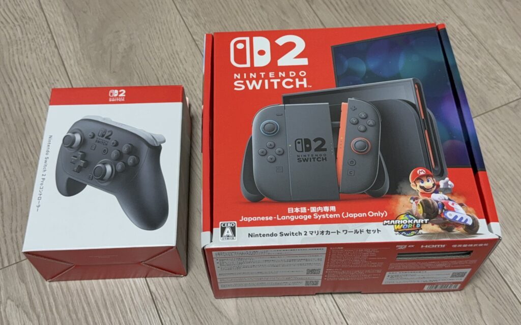 Switch2開封