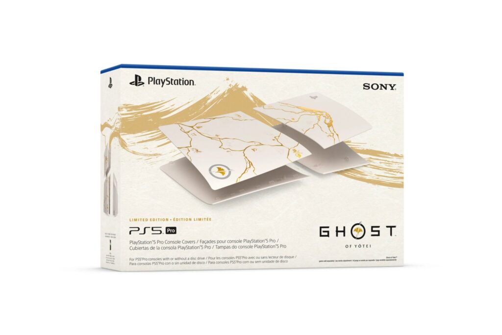 PlayStation5Pro用カバー “Ghost of Yōtei” ゴールド リミテッドエディション
