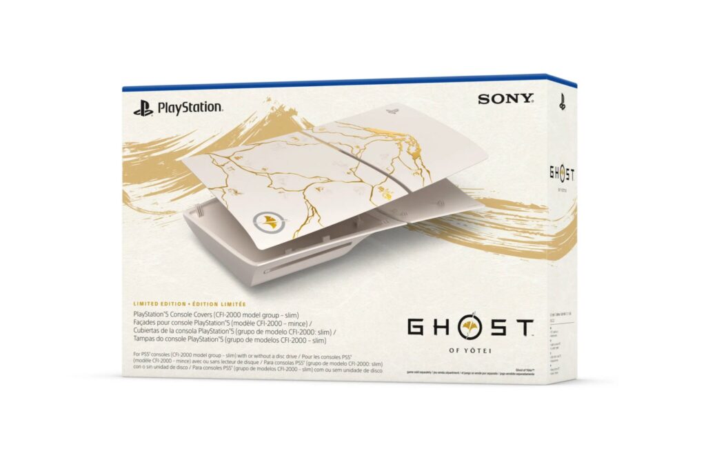 PlayStation5用カバー “Ghost of Yōtei” ゴールド リミテッドエディション
