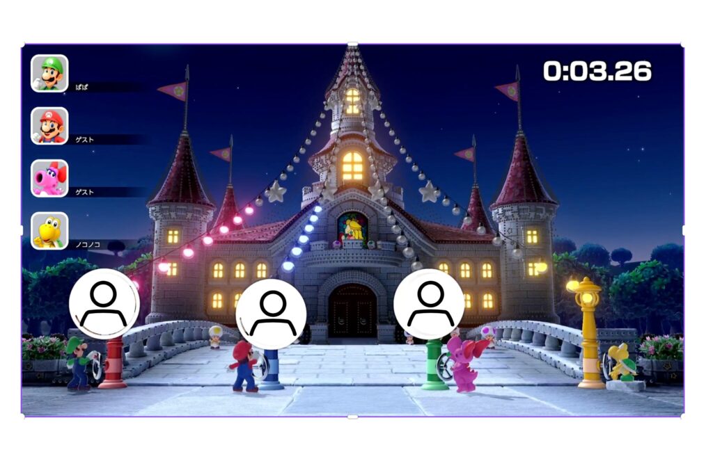 ジャンボリーTVカメラプレイ ミニゲーム