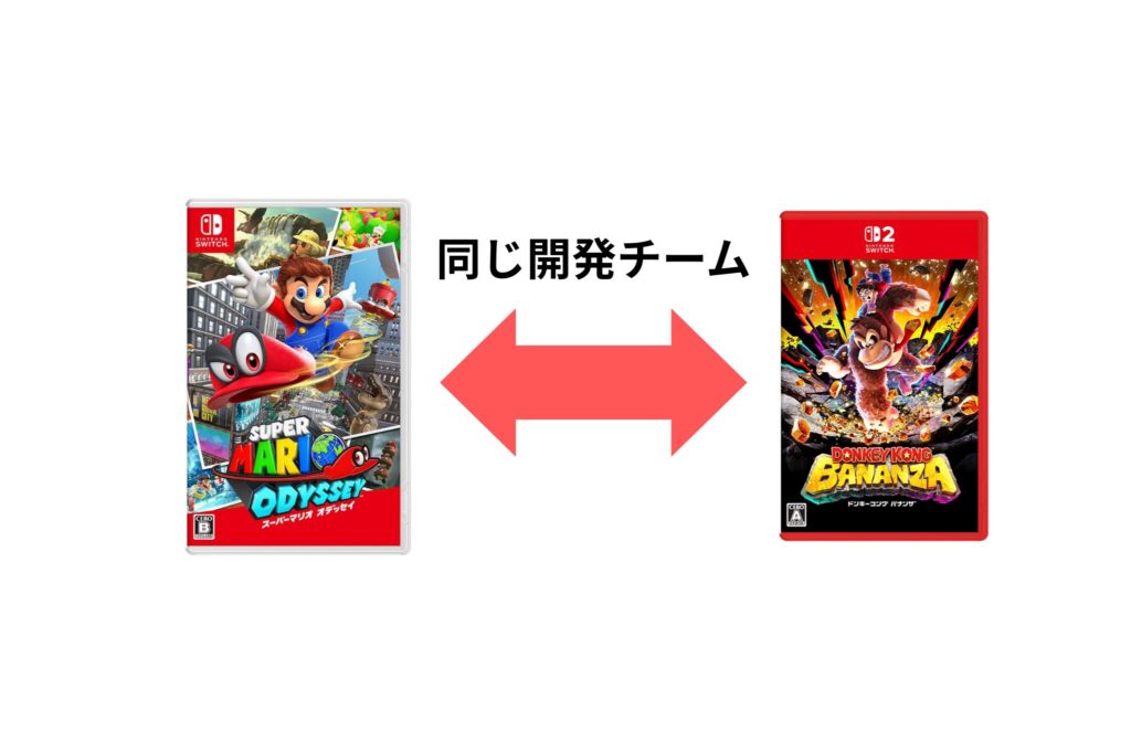 マリオオオデッセイ　バナンザ同じ開発チーム