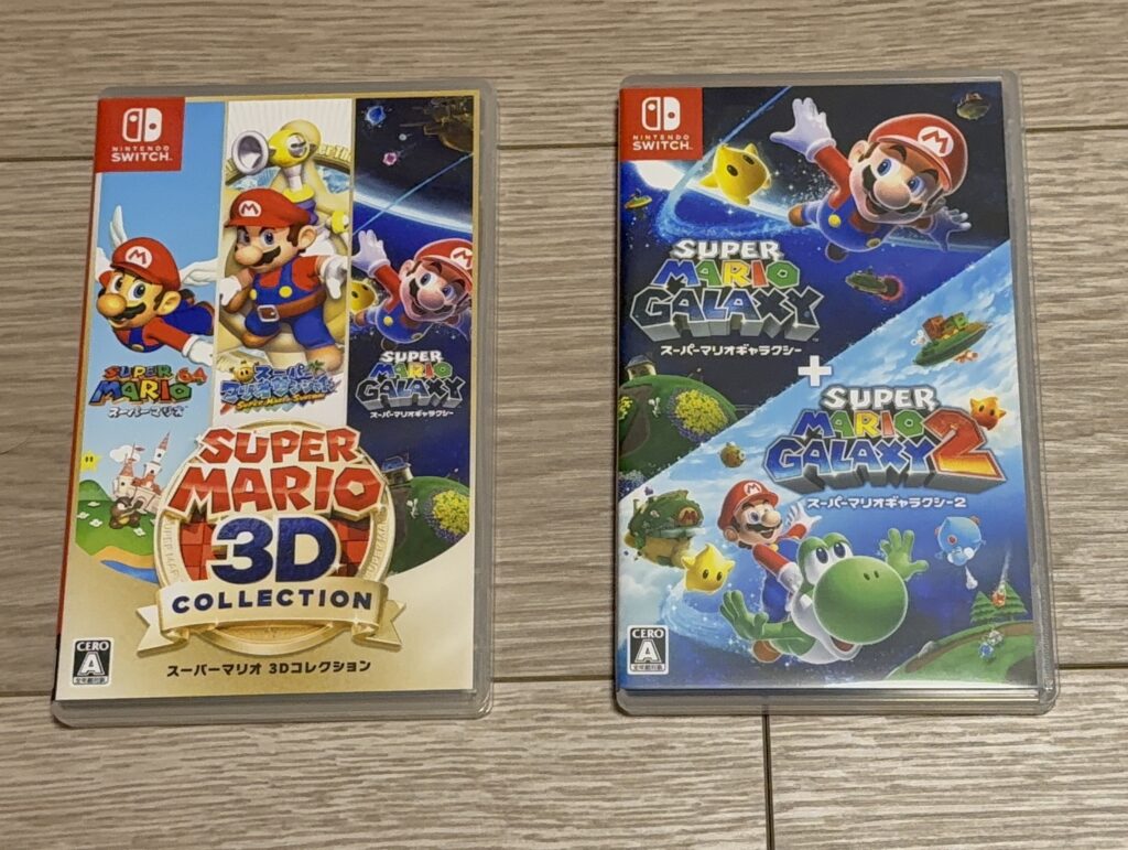 マリオギャラクシーと3Dコレクション
