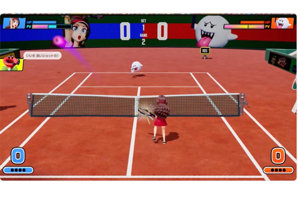 トーナメントではおしゃべりフラワーが実況