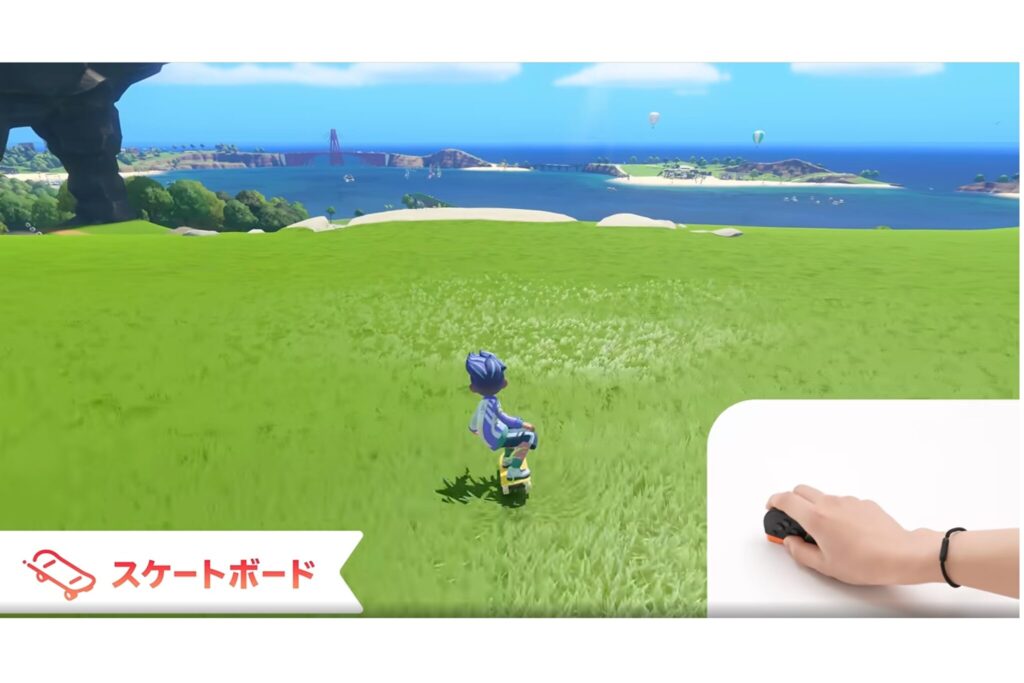 新競技スケートボードがマウス操作対応